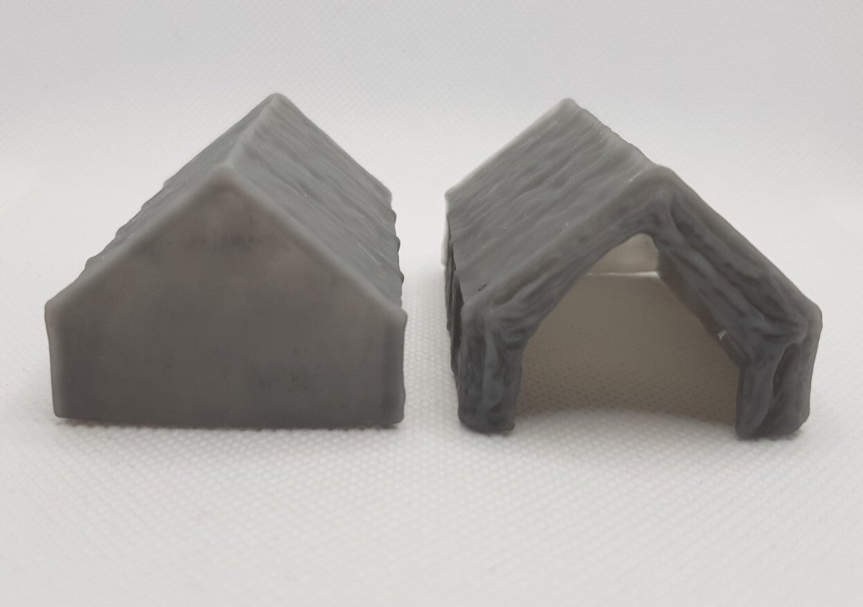 1:72 ACW  US army 2  TENT tentes