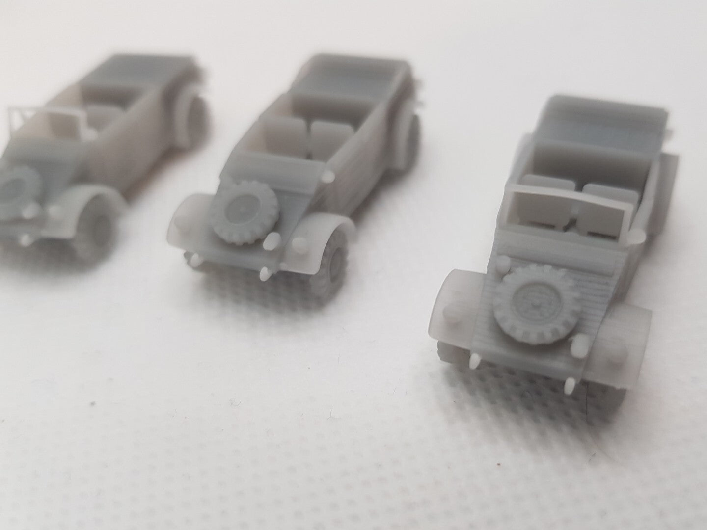 1:87 HO   kubelwagen x 3  WW2 german