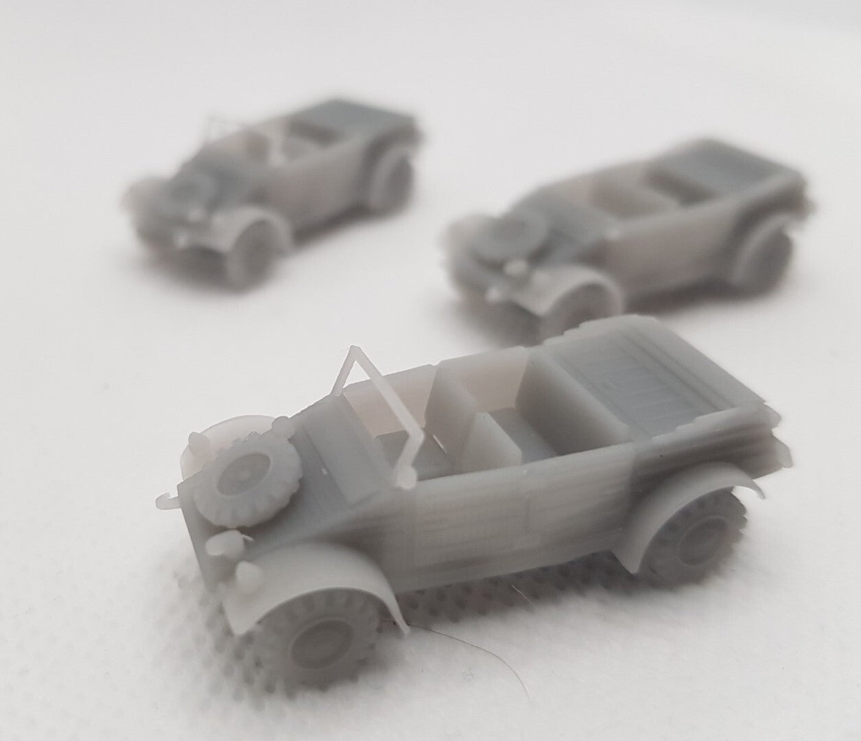 1:87 HO   kubelwagen x 3  WW2 german