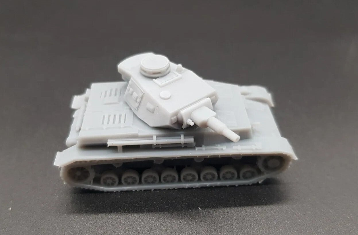 1:100 WW2 panzer IV ausf B