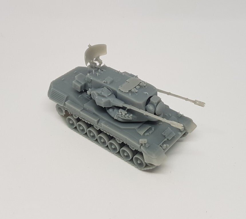 Gepard Flakpanzer - 1/87 Scale - Krauss-Maffei - 3D Printed - Resin - Military