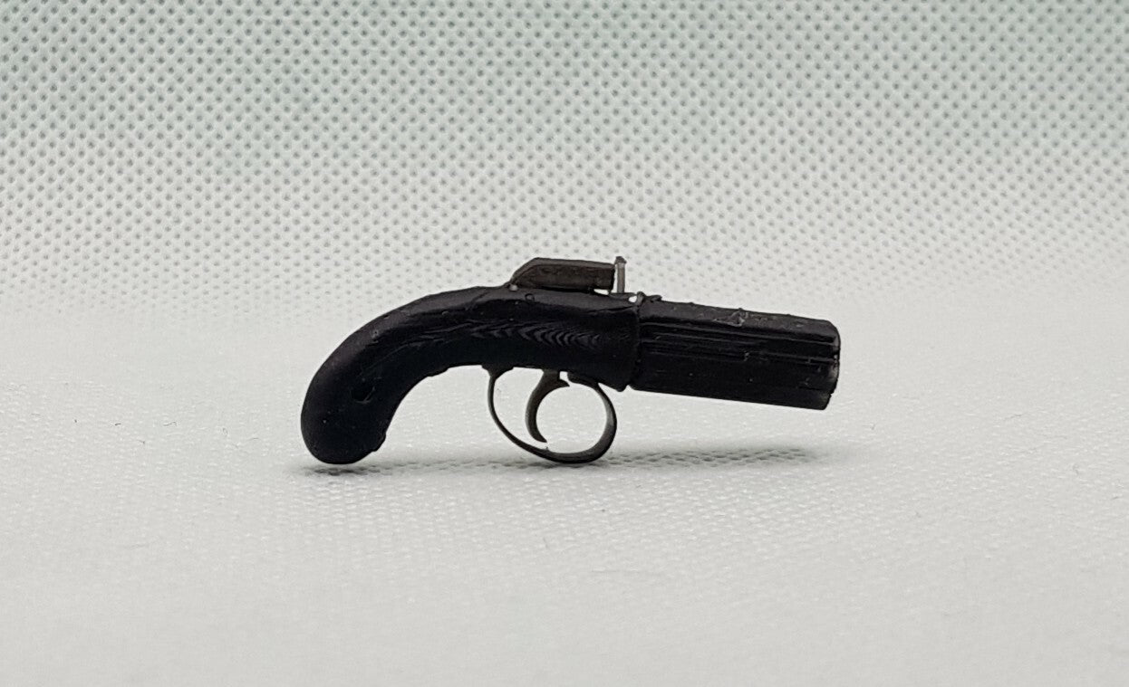 1/6 scale pistolet  poivrière pepperbox gun