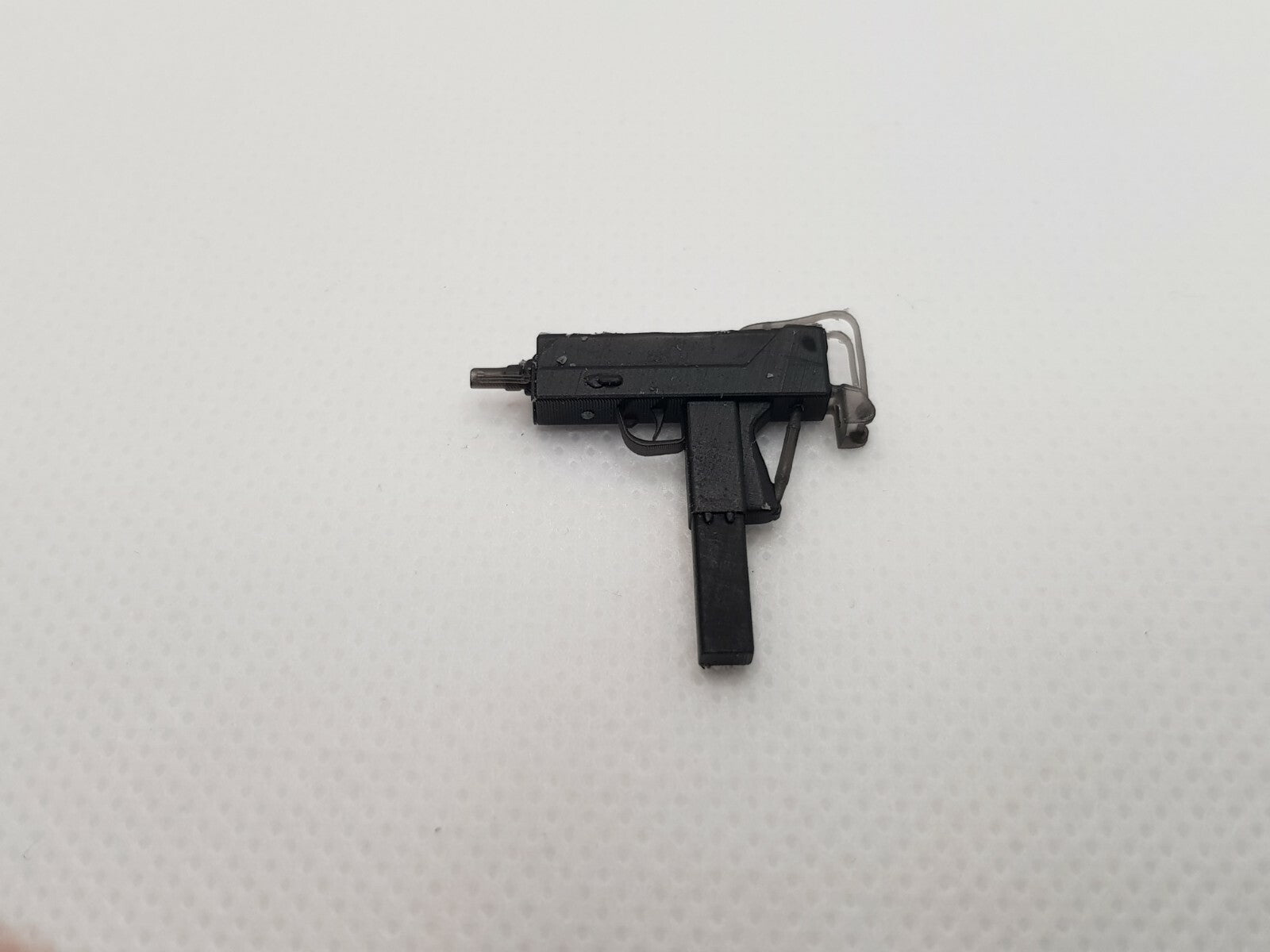 Ingram MAC-10 - 1/12 - 3D Printed Gun - Resin - For 6" Action Figures