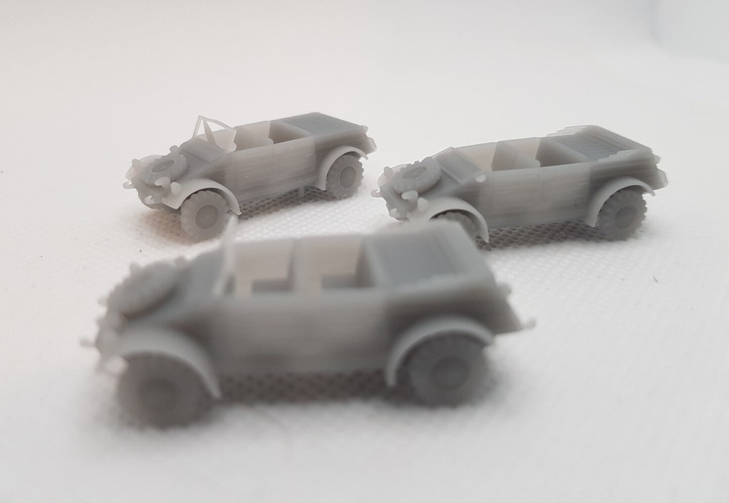 1:87 HO   kubelwagen x 3  WW2 german