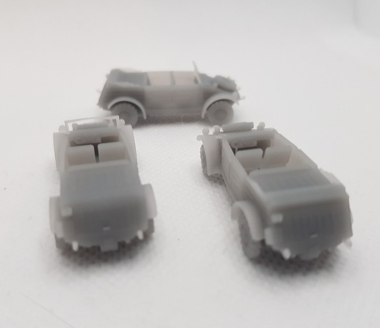 1:87 HO   kubelwagen x 3  WW2 german