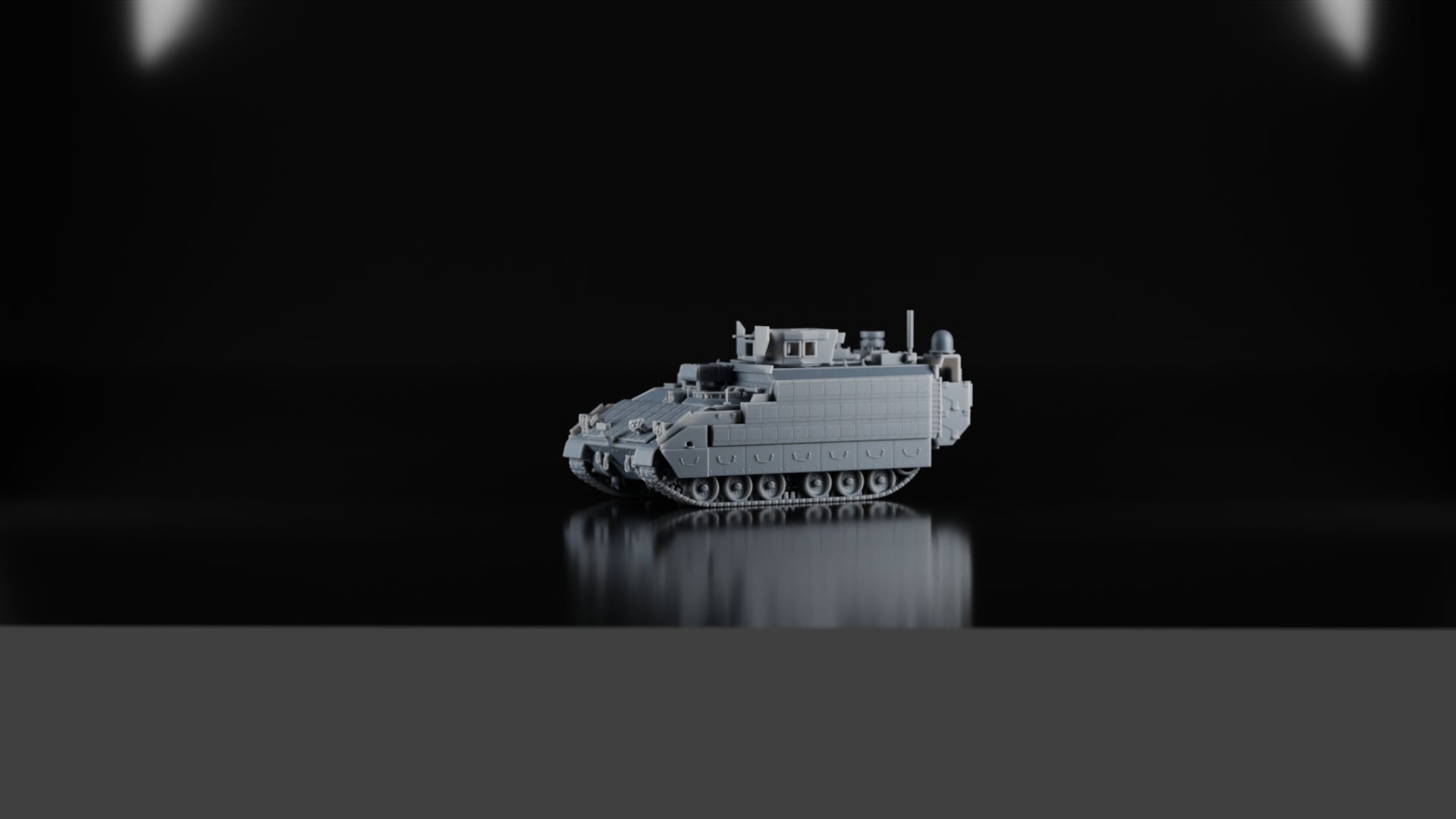 AMPV M1283 - 1/43 Scale - 3D Printed Model - Resin - US Army - Military Vehicle
