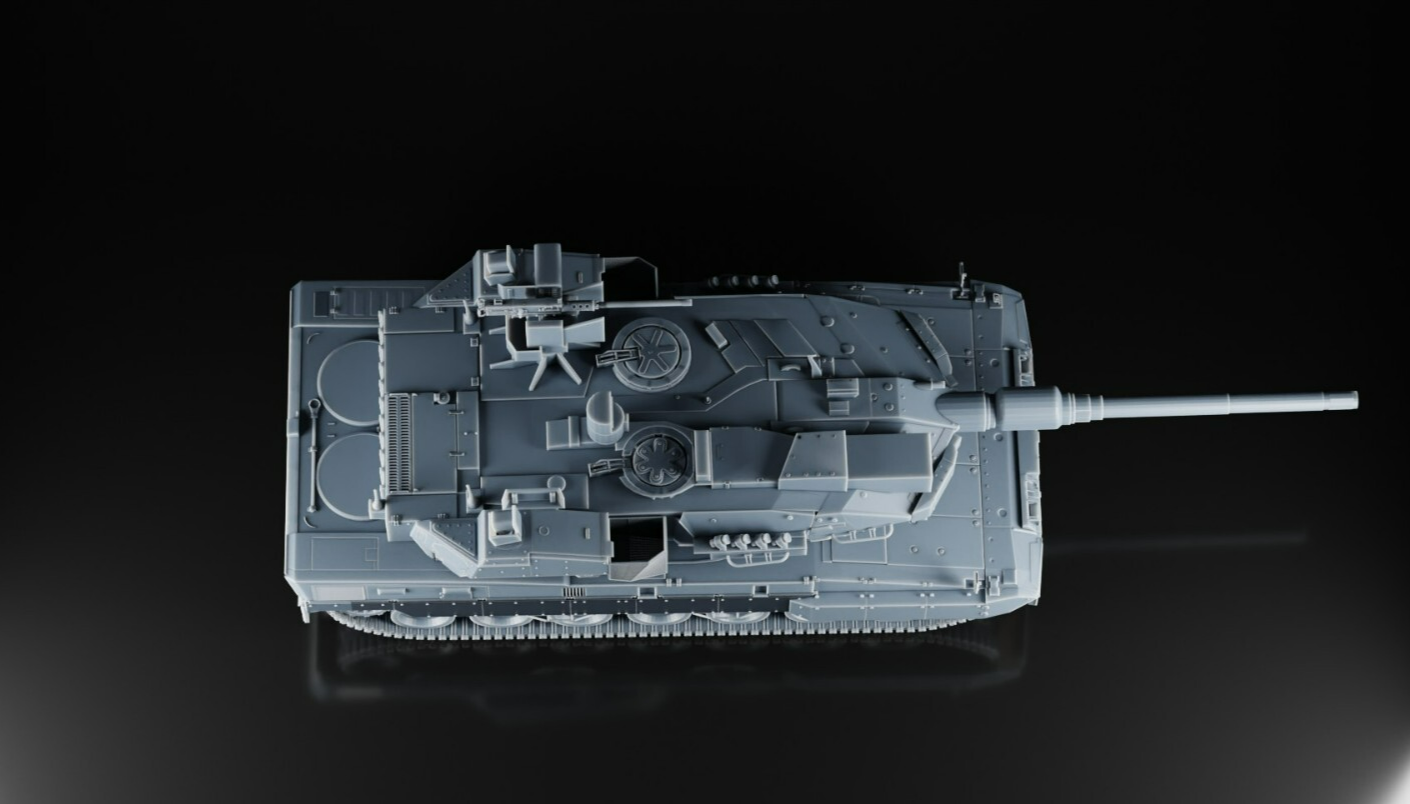 1/72 Leopard 2A8 Modern German MBT – Resin Model Assembled Ready to Paint