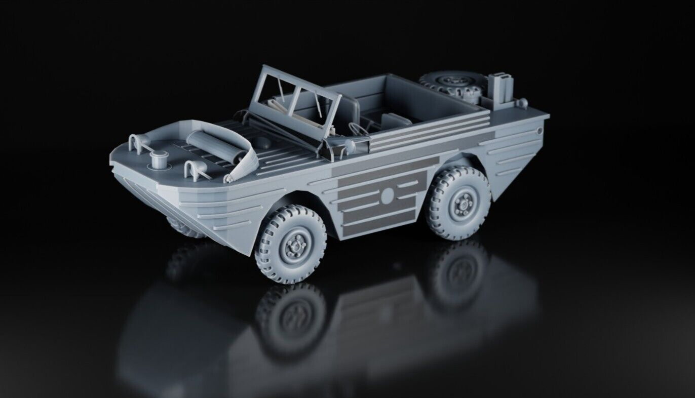 1:100 WW2 US  FORD  GPA  amphibious jeep