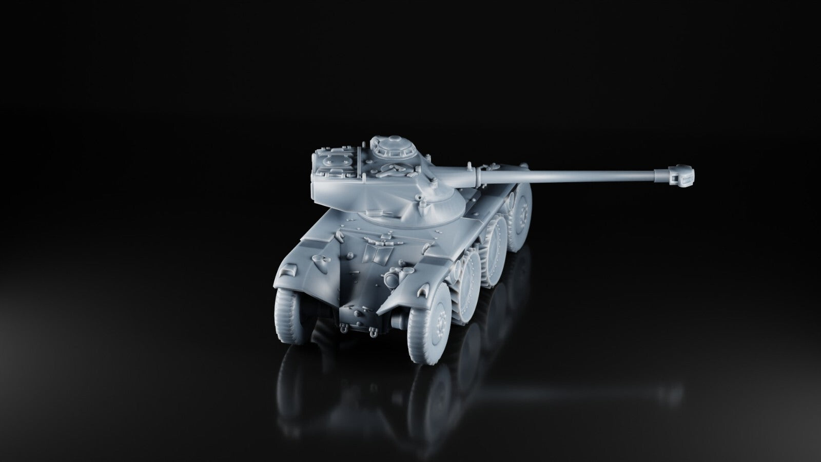 Ebr 75 TANK Panhard 3d Print 1:43 1:48 1:72 1:87 3d  Modern Warfare/Games