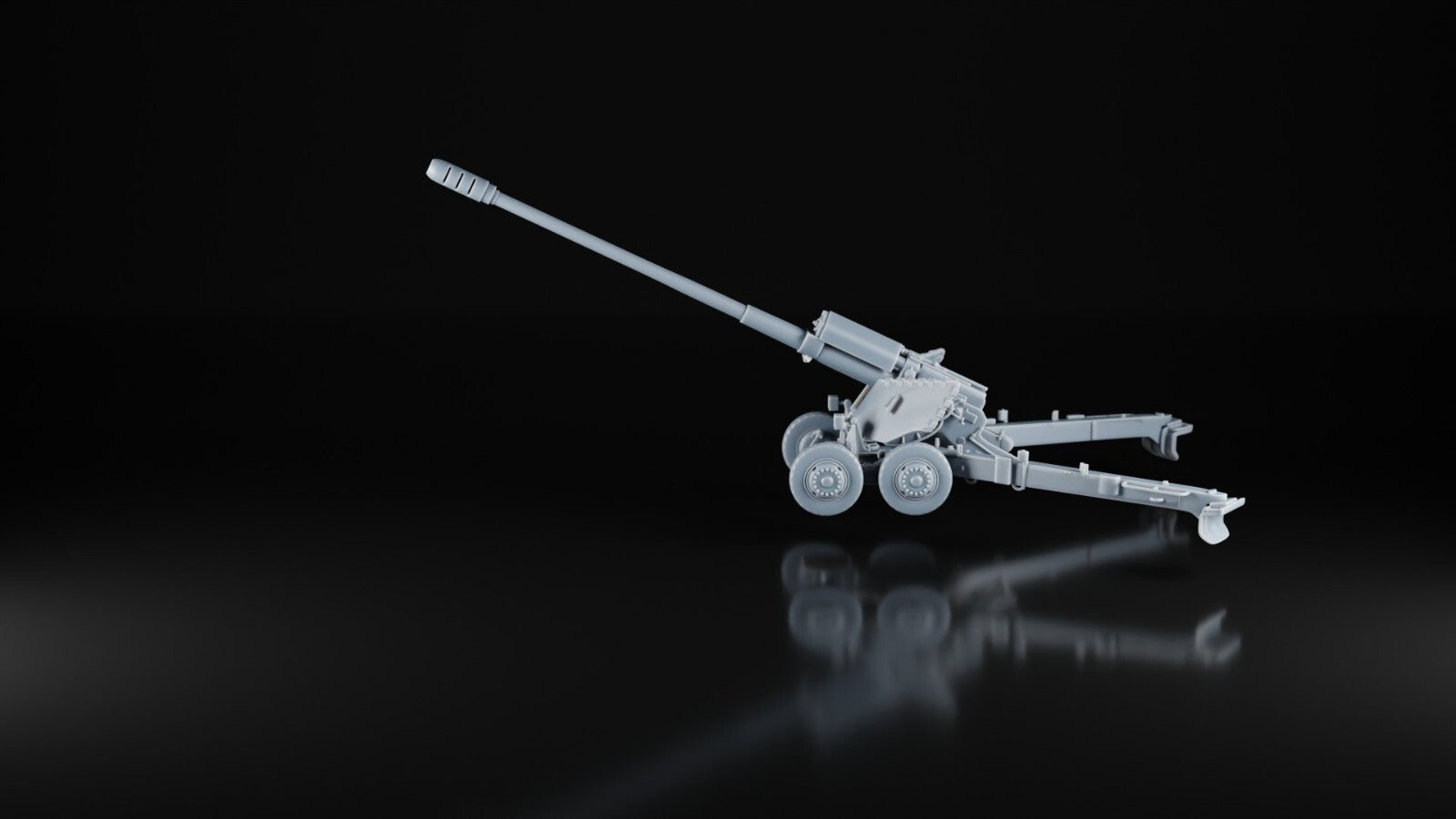 1:87 HO 2A36 giatsint 152mm russia ukrainian howitzer
