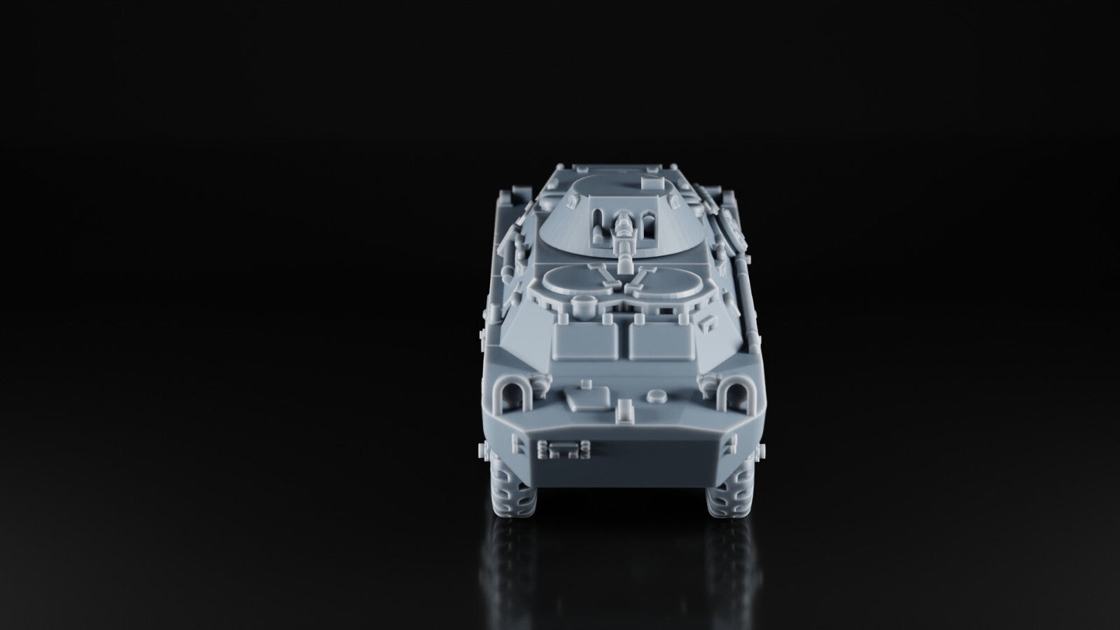 BRDM 2 - 1/72 - Ukrainian Army Scout Car - 3D Model - Resin Print