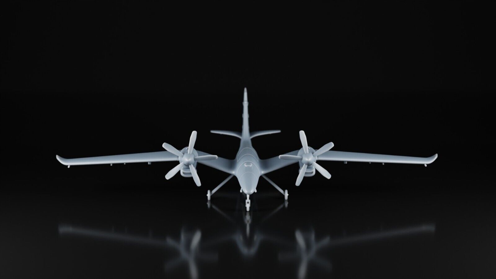 bayraktar akinci UAV Ukrainian turkish army  1:87 1:100 3d Print