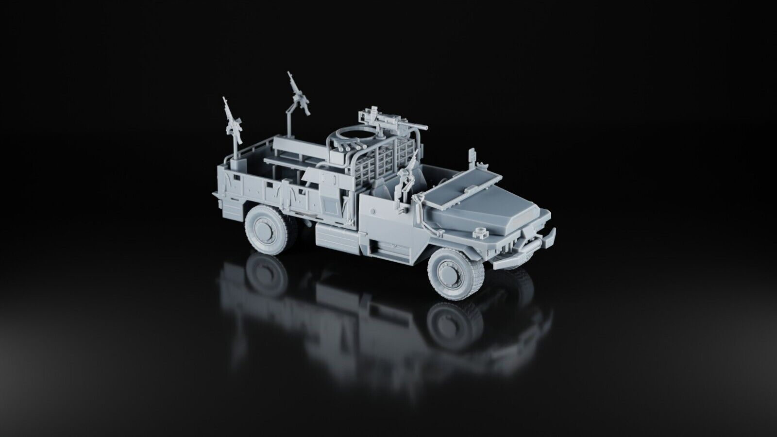 ACMAT VLRA France - 1/48 - Modern Military Model - 3D Printed Resin