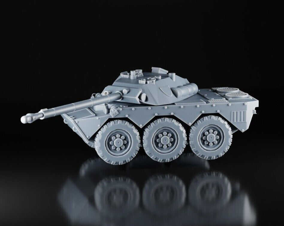 AMX 10 RC Tank   1:72, 1:87, 1:100, 1:43, 1:48, 1:50, 1:60 3d Print