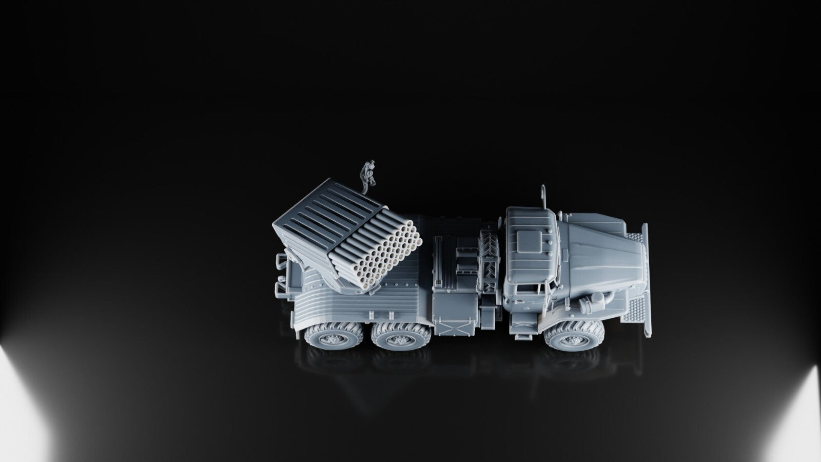 1:72 BM  21 GRAD mlrs russian soviet ukrainian army