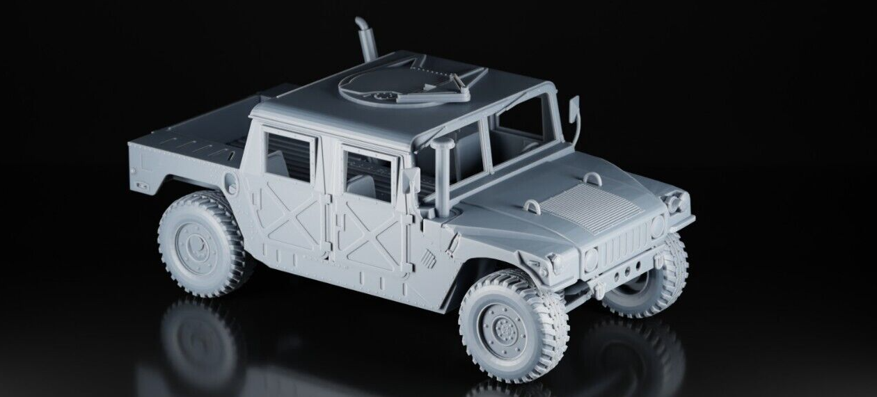1:72 hmmwv HUMVEE  hummer m1043