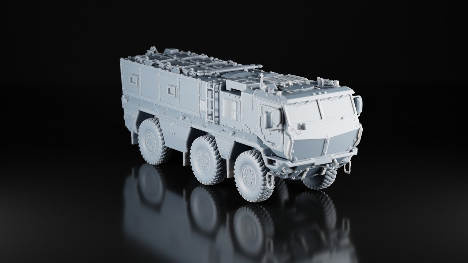 KAMAZ Typhoon - 1/43 - Russian Army - Military Model - 3D Printed Resin