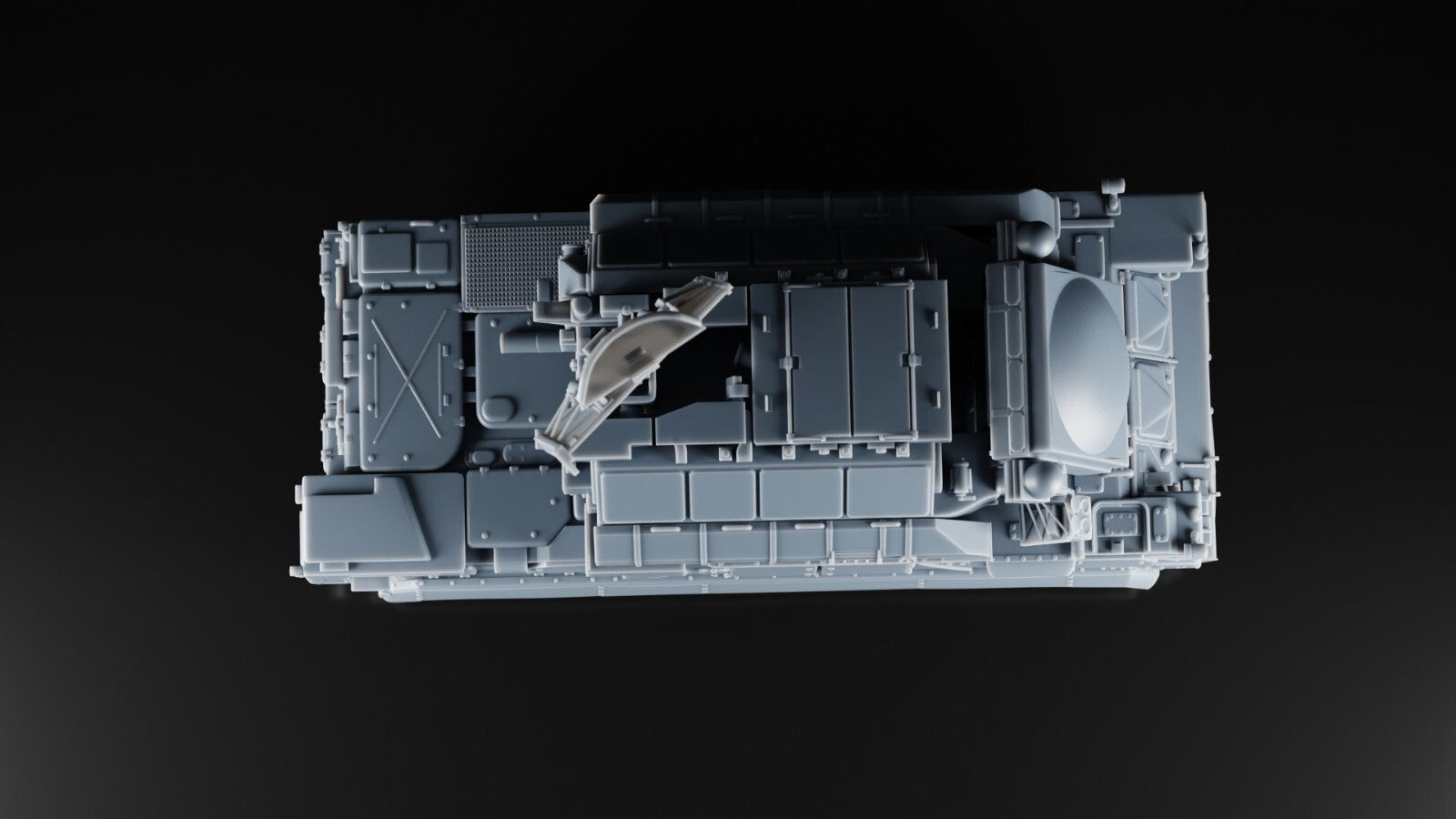 9K330 Tor-M1 SA-15 Gauntlet - 1/87 - SAM System - 3D Printed - Resin Model