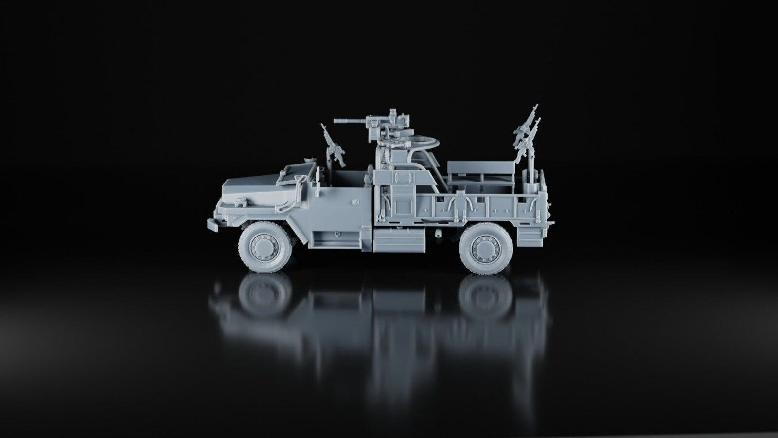 ACMAT VLRA France - 1/48 - Modern Military Model - 3D Printed Resin