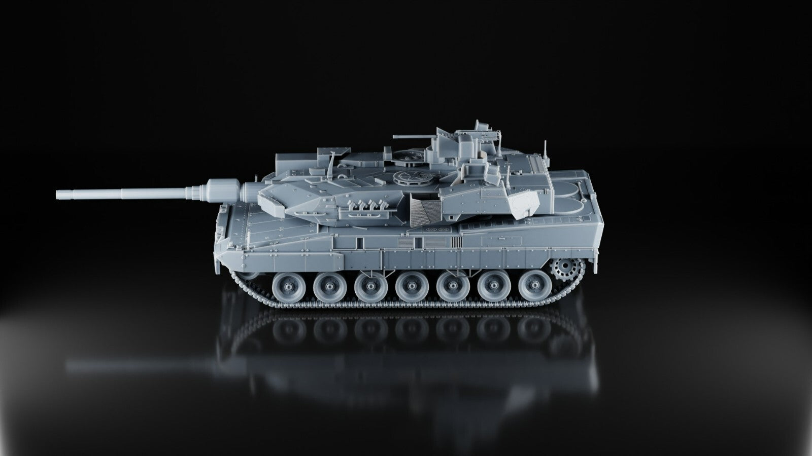 1/72 Leopard 2A8 Modern German MBT – Resin Model Assembled Ready to Paint