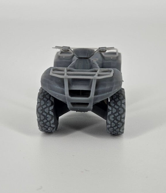 Quad ATV - 1/48 Scale - Modern Military - 3D Printed - Resin - Vehicle Model