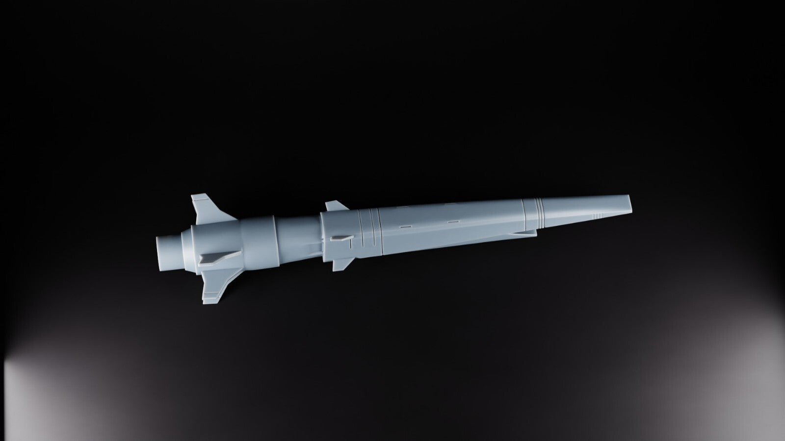 SSN 23 3M22 Zircon Hypersonic Missile - 1/48 - Military Model - 3D Printed Resin