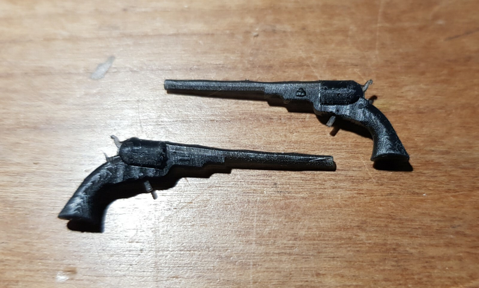 Colt Paterson x2 - 1/12 - STL File - Far West Revolver - 3D Model Cowboy Gun