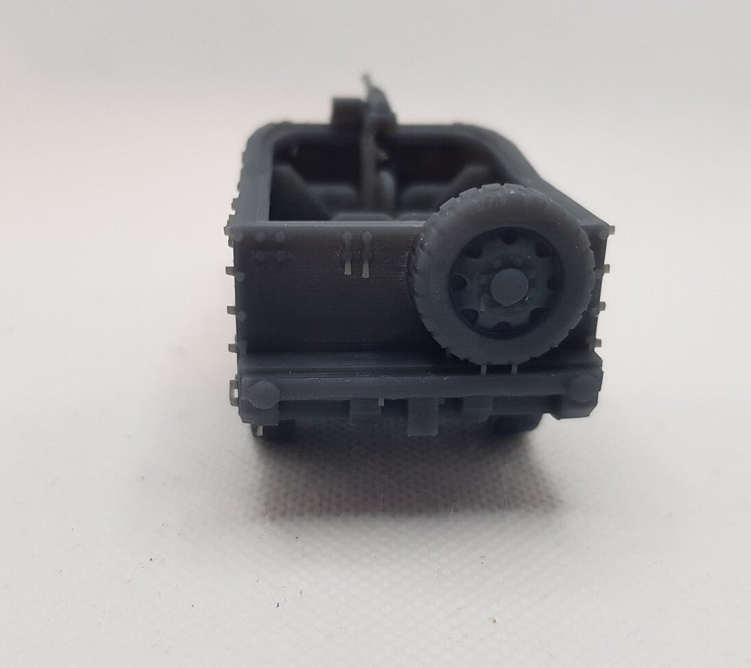 1:43 WW2 white M3 scout car