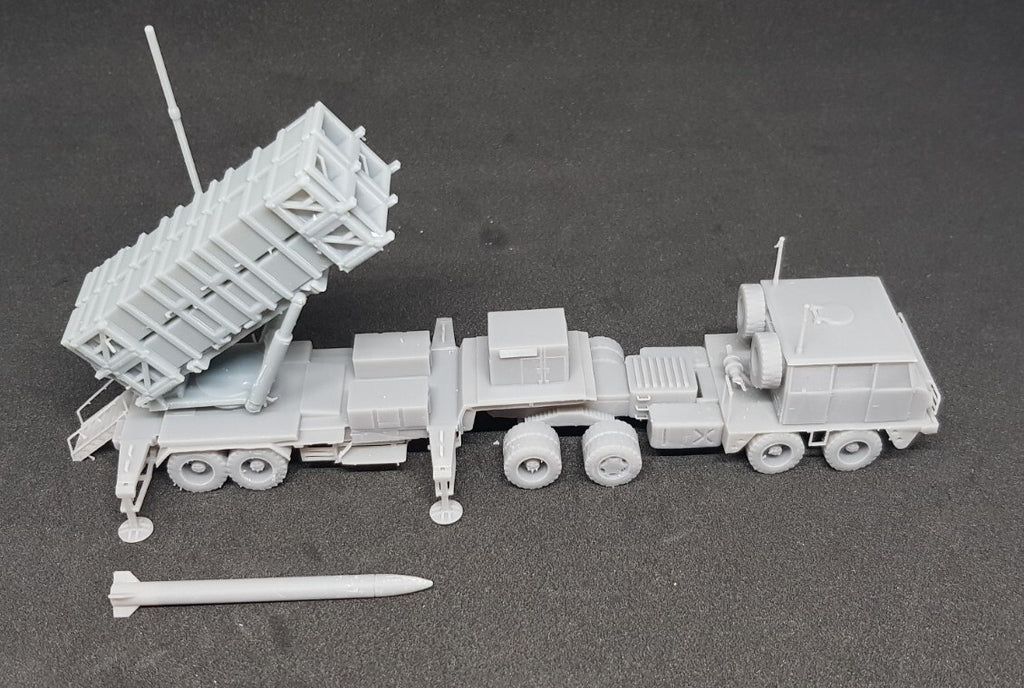 Patriot MIM-104 - 1/87 Scale - US Army SAM System - 3D Printed - Military Model