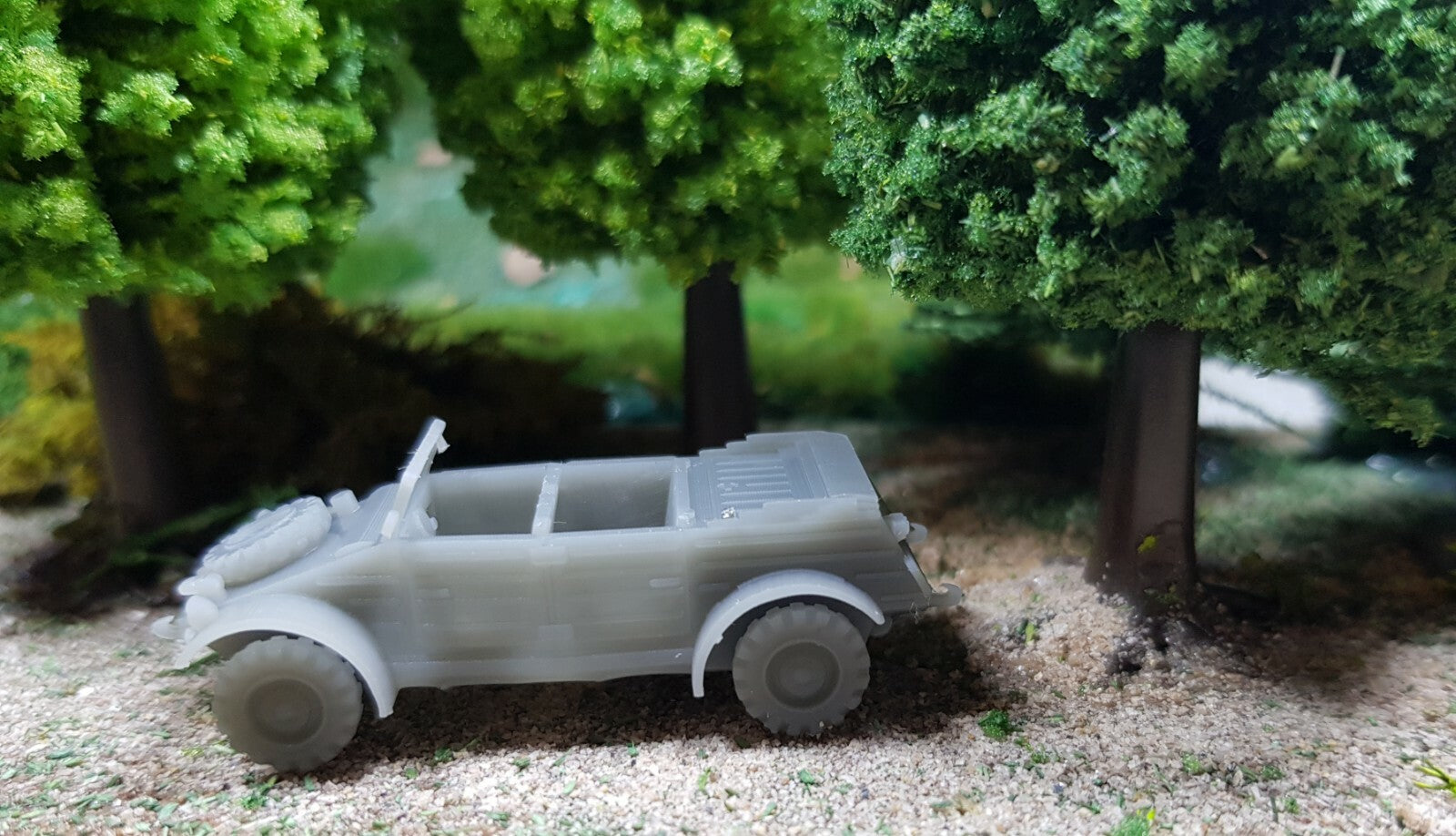 1:72   kubelwagen x 3  WW2 german