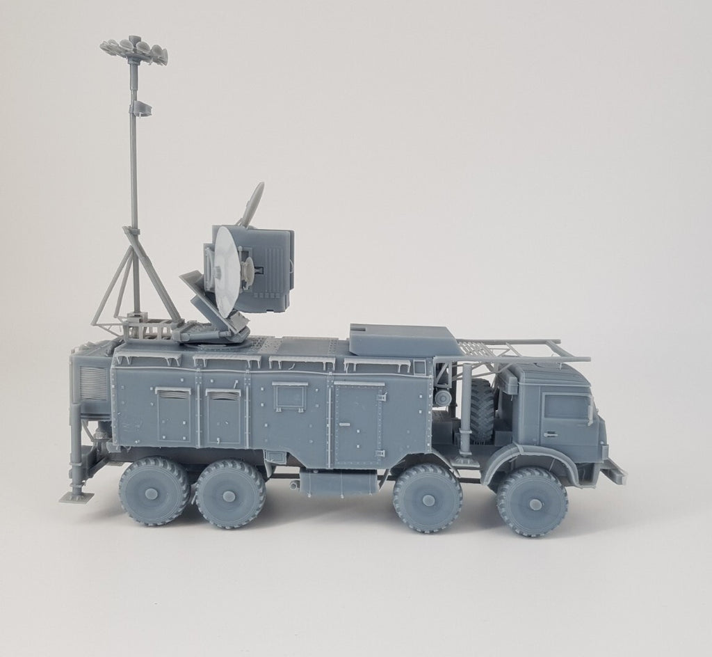 Krasukha-4 - 1/50 Scale - Electronic Warfare System - 3D Printed - Resin
