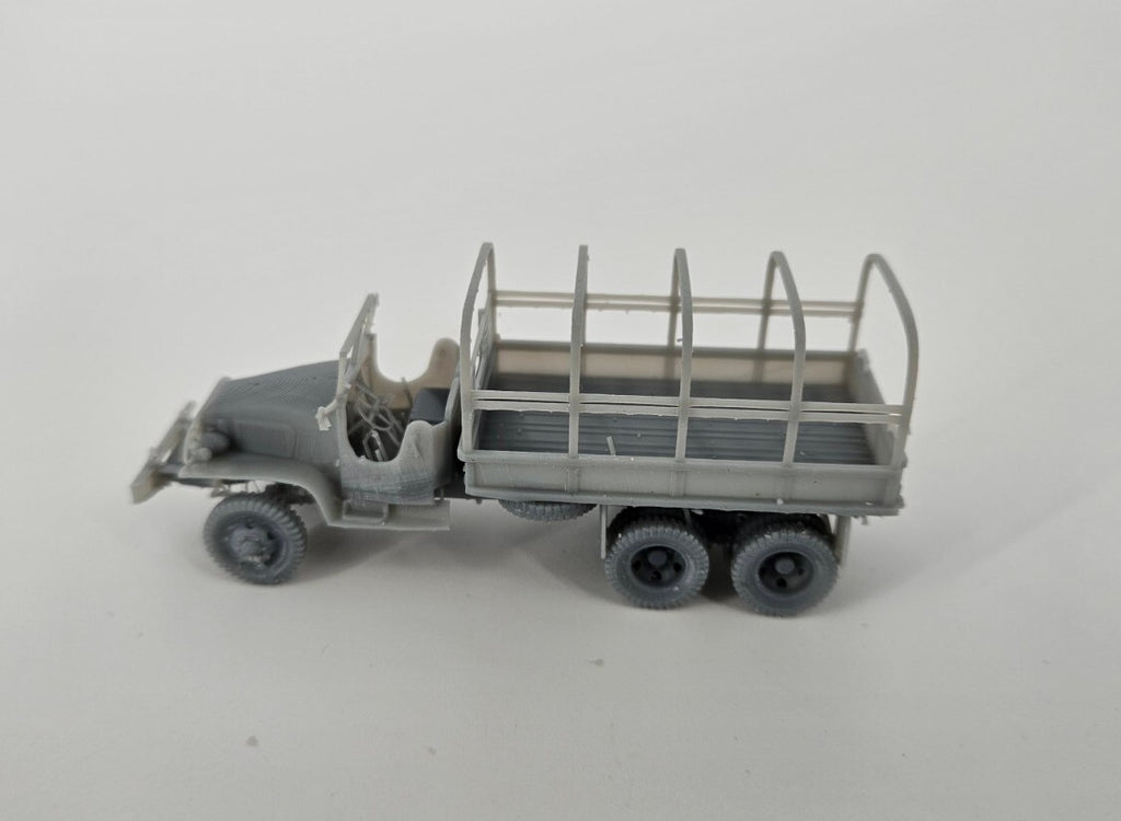 GMC CCKW 353 - 1/87 Scale - WWII US Army Truck - 3D Printed -  Military Model