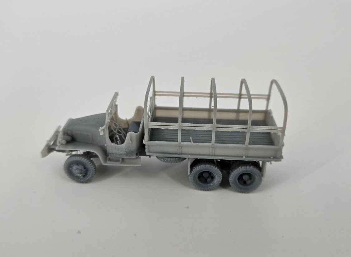 GMC CCKW 353 - 1/87 Scale - WWII US Army Truck - 3D Printed -  Military Model