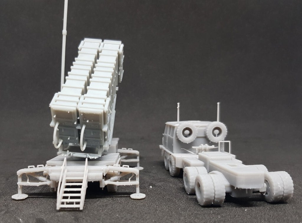 Patriot MIM-104 - 1/87 Scale - US Army SAM System - 3D Printed - Military Model