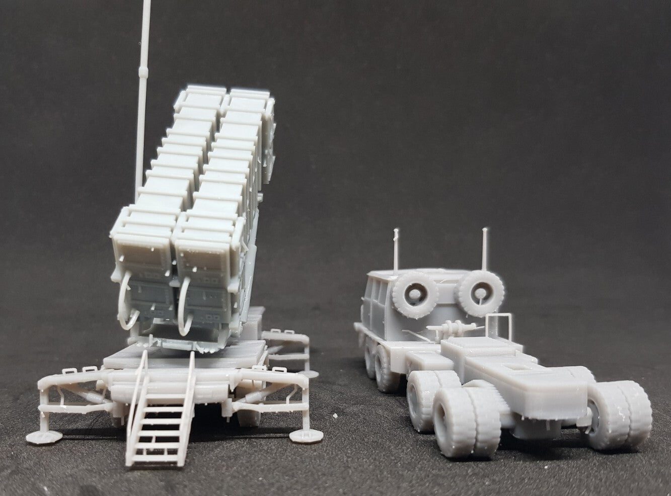 Patriot MIM-104 - 1/87 Scale - US Army SAM System - 3D Printed - Military Model