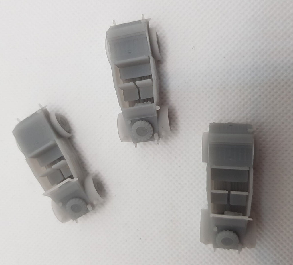 1:87 HO   kubelwagen x 3  WW2 german
