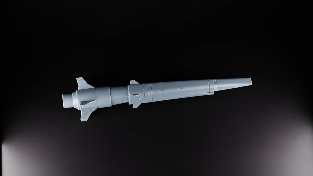 SSN 23 3M22 Zircon Hypersonic Missile - 1/72 - Military Model - 3D Resin