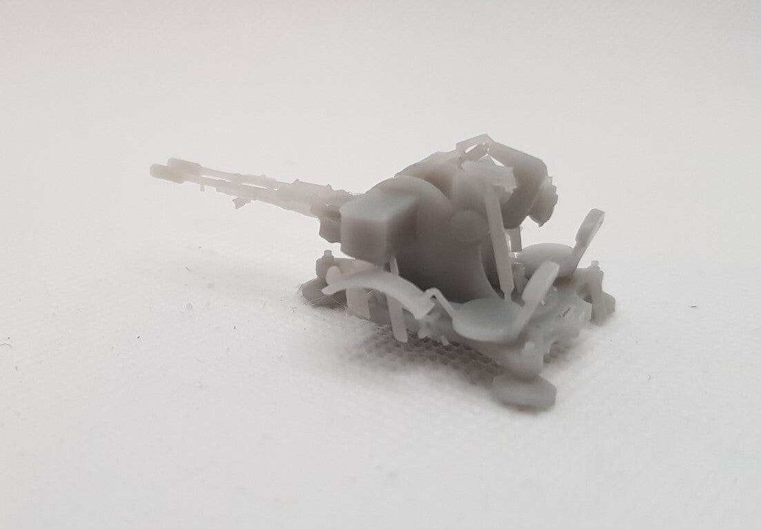 ZU-23-2 No-Wheel AA Gun - 1/72 - Modern Military Model - 3D Printed Resin