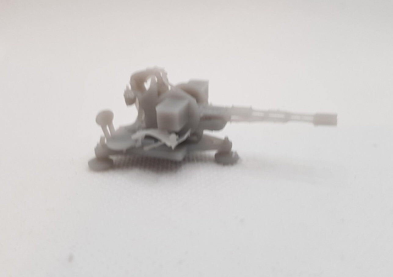 ZU-23-2 No-Wheel AA Gun - 1/72 - Modern Military Model - 3D Printed Resin