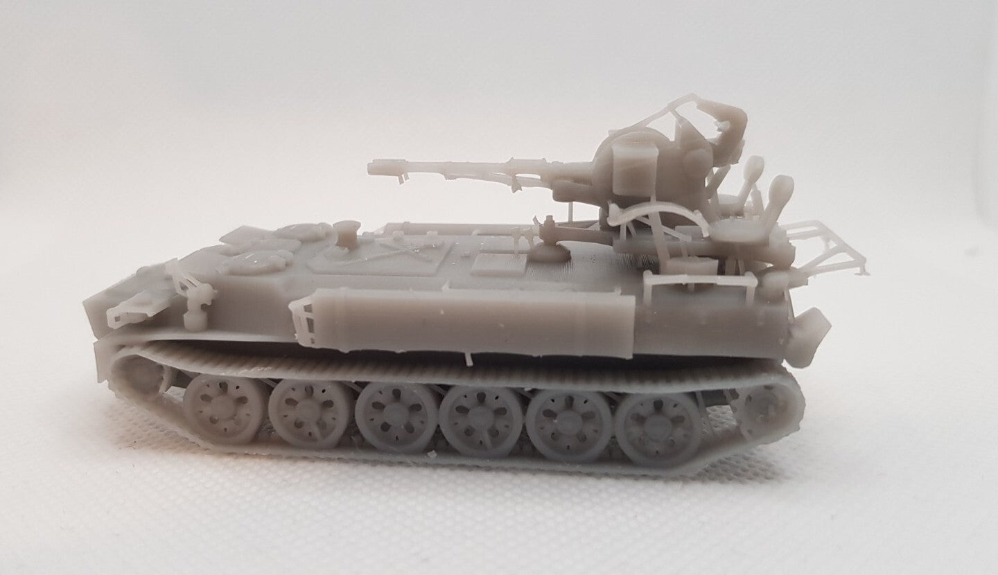 MT-LB ZU-23-2 - 1/72 - Russian Soviet Ukrainian Army - 3D Printed Resin