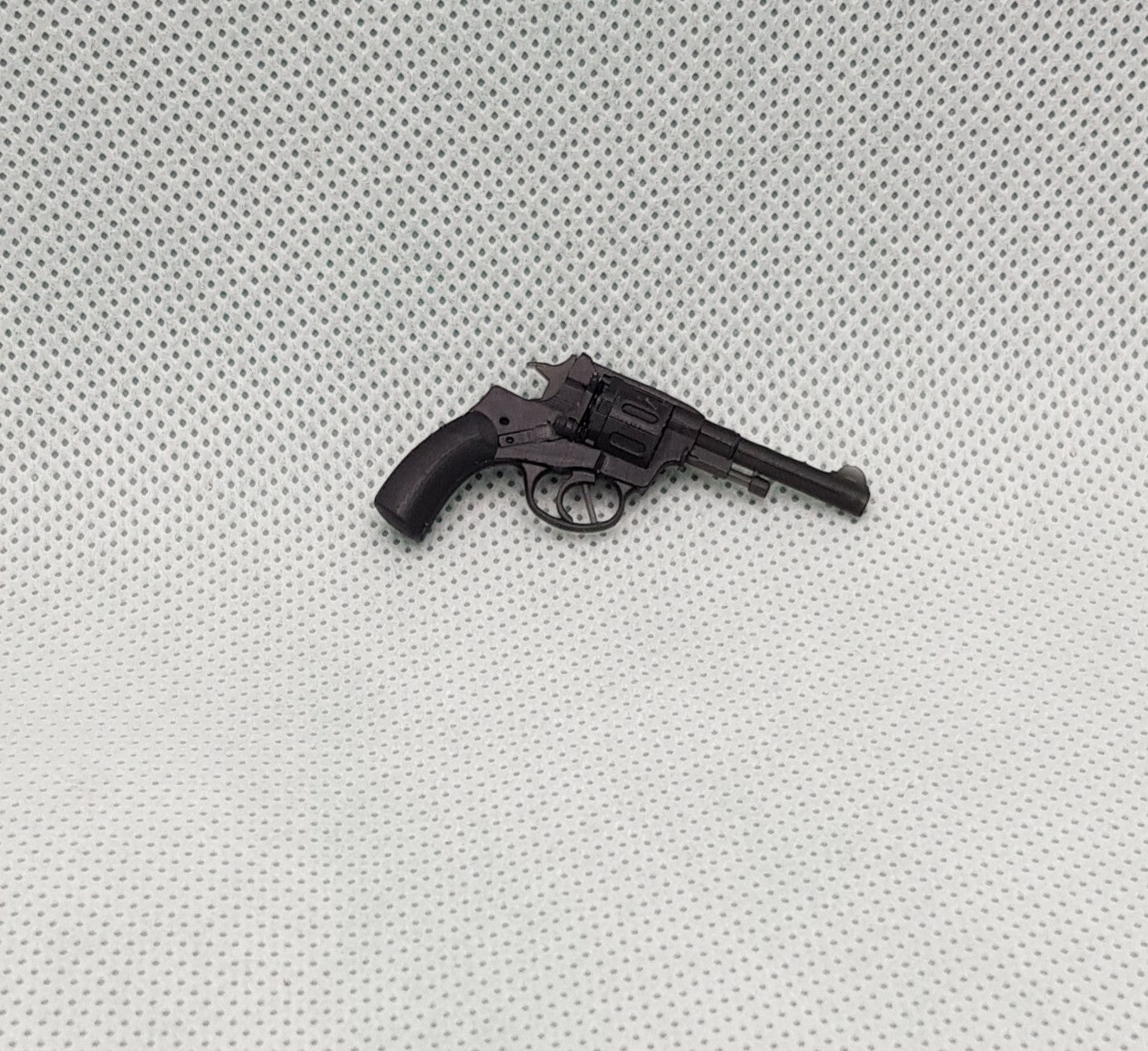 Nagant M1895 Revolver - 1/6 Scale - Russian WWII - 3D Printed - Resin - 12"