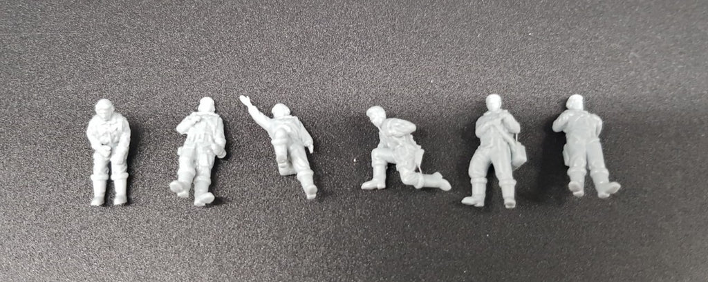 1/72  7 Soviet  PILOTS  soviet USSR WW2