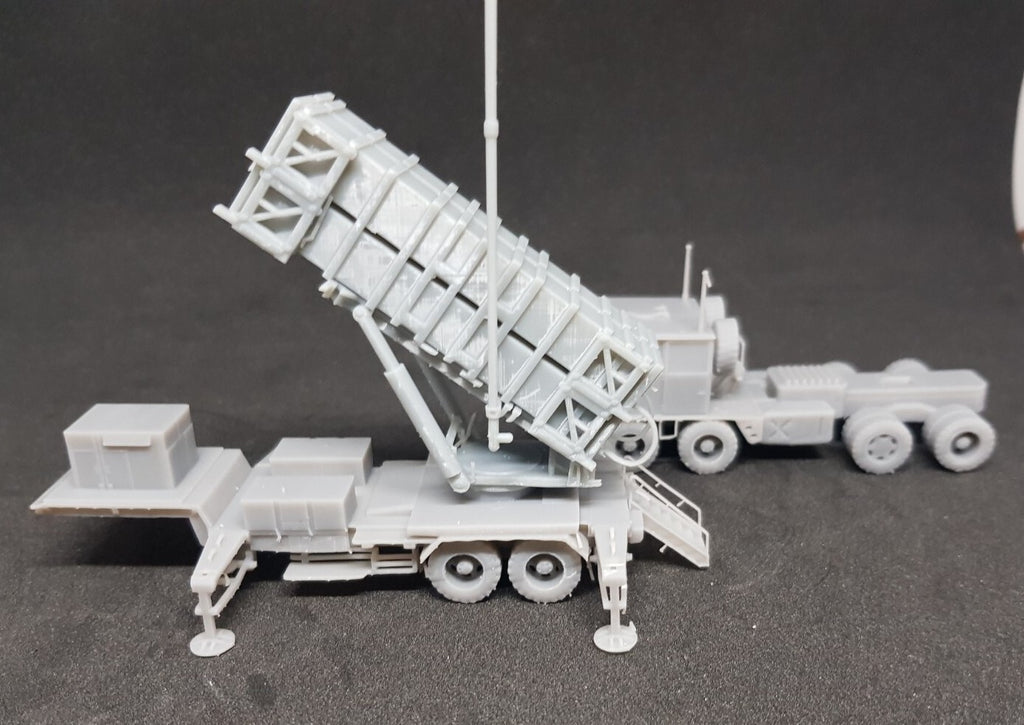 Patriot MIM-104 - 1/87 Scale - US Army SAM System - 3D Printed - Military Model