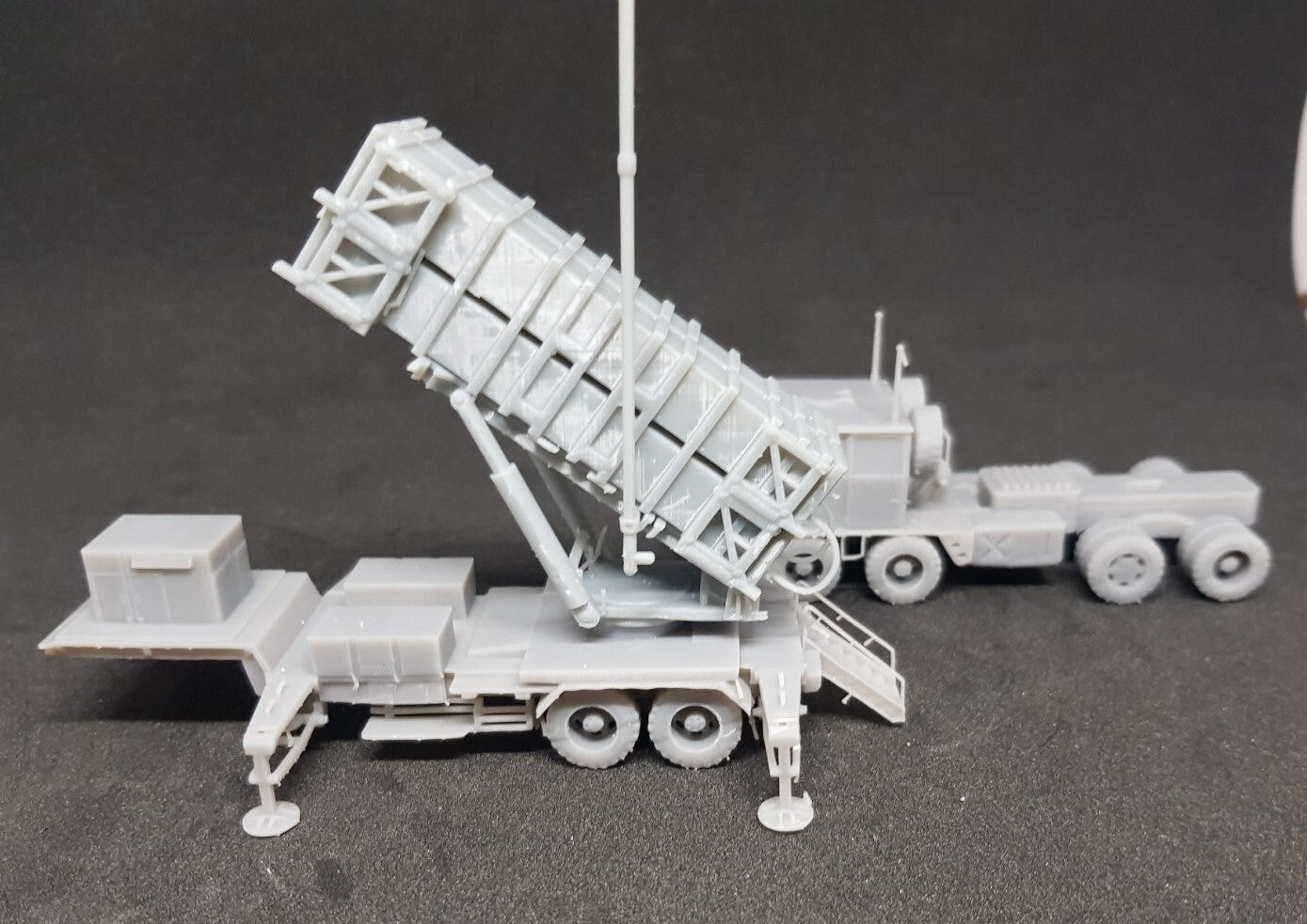 Patriot MIM-104 - 1/87 Scale - US Army SAM System - 3D Printed - Military Model