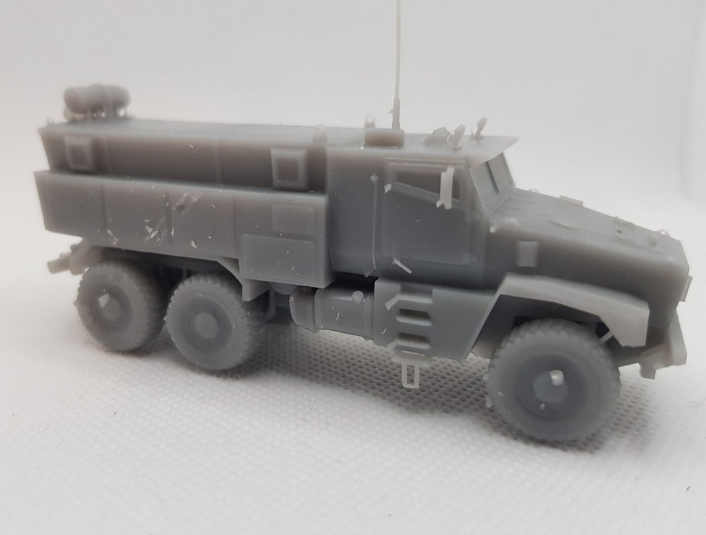 Ural Typhoon - 1/87 Scale - Russian Army MRAP - 3D Printed - Resin - HO Military