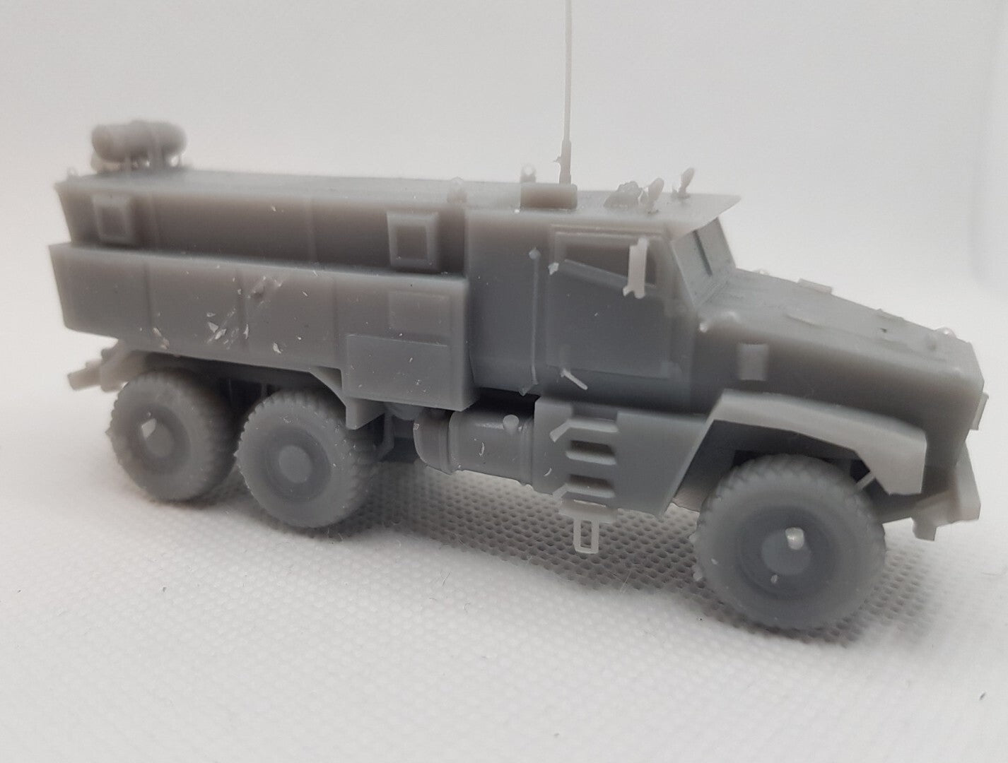 Ural Typhoon - 1/87 Scale - Russian Army MRAP - 3D Printed - Resin - HO Military