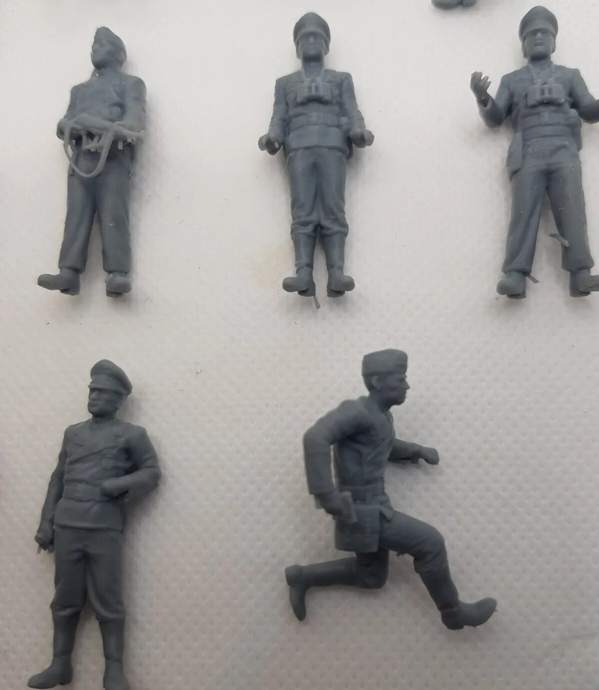 German Tank Crews x14  - 1/43 - WW2 Diorama Figures - 3D Printed Model - Resin