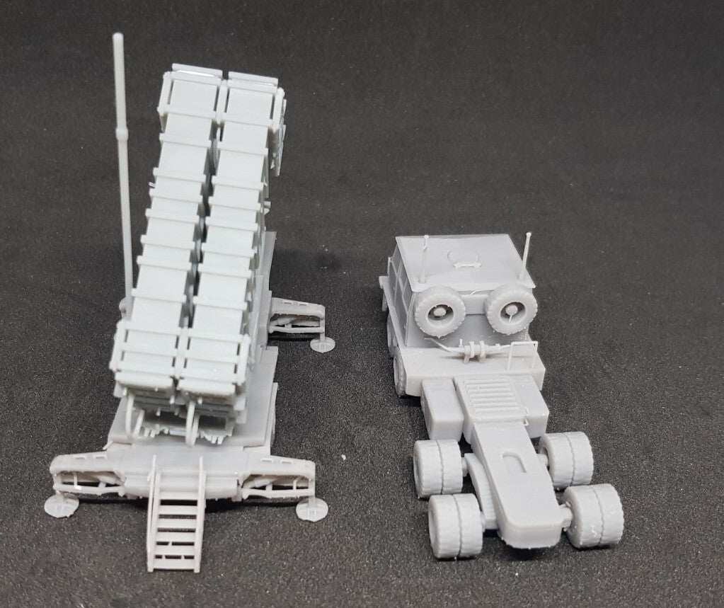 Patriot MIM-104 - 1/87 Scale - US Army SAM System - 3D Printed - Military Model