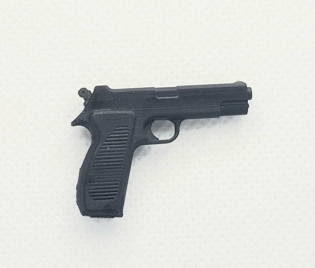 MAC 50 Pistol - 1/6 Scale - French Army - 3D Printed - Resin - For 12" Figures