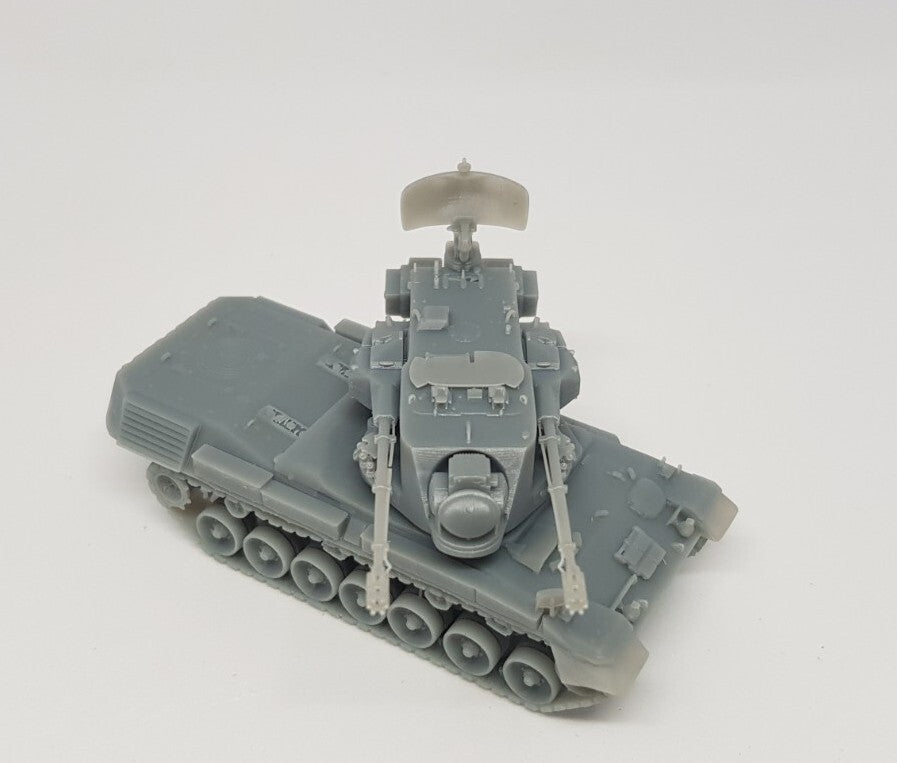 Gepard Flakpanzer - 1/87 Scale - Krauss-Maffei - 3D Printed - Resin - Military